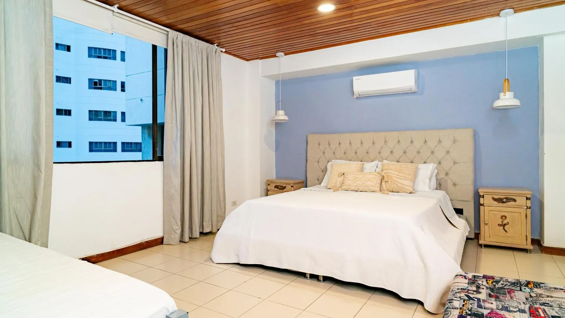 Amplia Habitacion Con Vista Al Mar Y Bano Privado Cartagena
